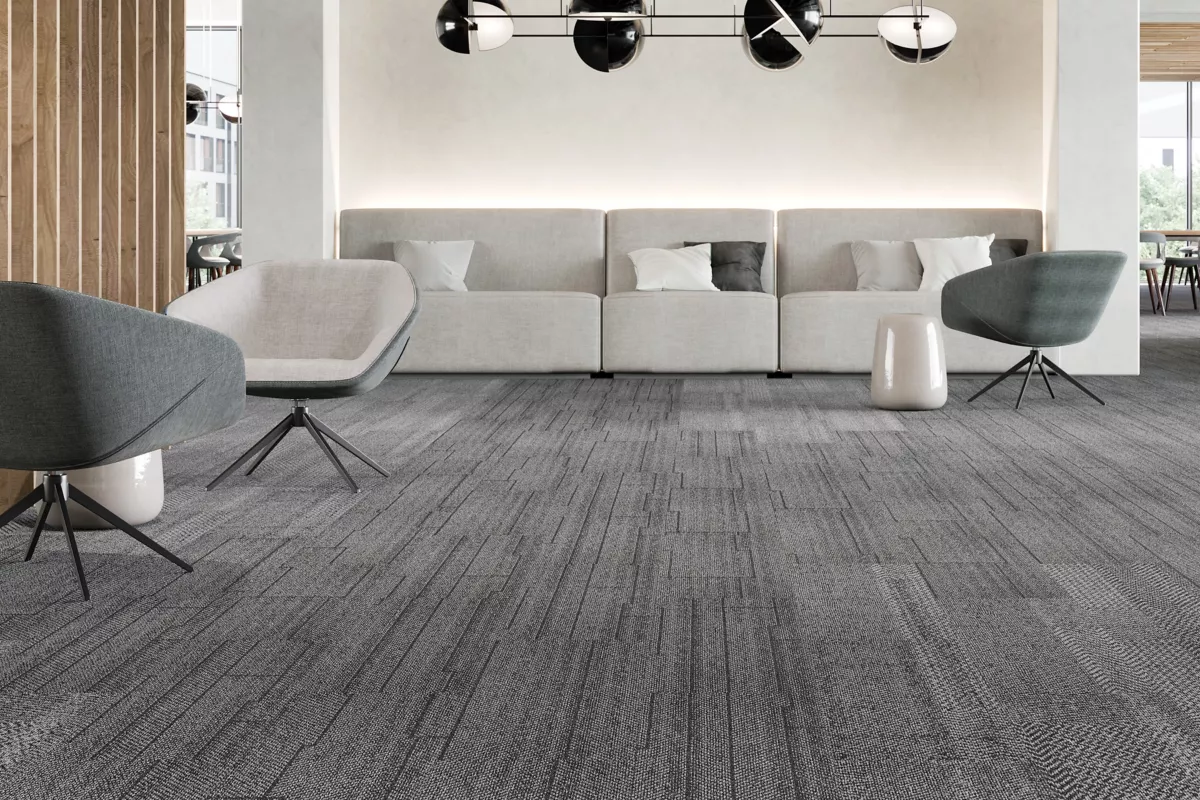 Timeless Tailored - Unexpected Detail - 949 Mineral - Carpet Tile