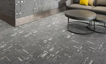 Fractal Fluency - lineD - Carpet Tile