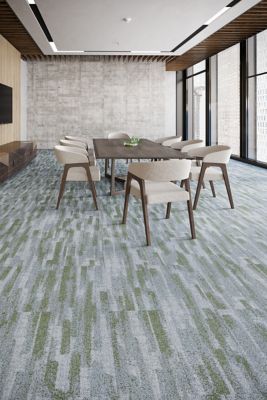 Mohawk Group, Carpet Tile, EcoFlex ONE is an advanced flooring solution that improves every aspect of comfort and acoustics