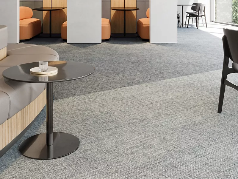 Creative Culture - Titanium 729, Pumice 938 - Carpet Tile