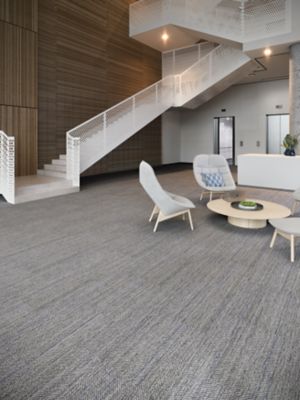 Mohawk Group, Carpet Tile, EcoFlex ONE is an advanced flooring solution that improves every aspect of comfort and acoustics