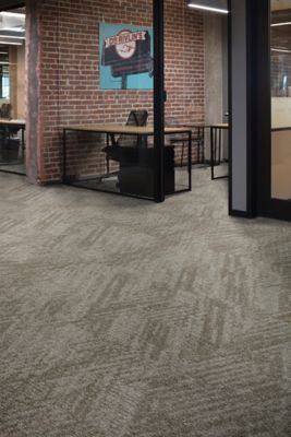 Art Exposure - Academic View - 958, Ecru - Carpet Tile