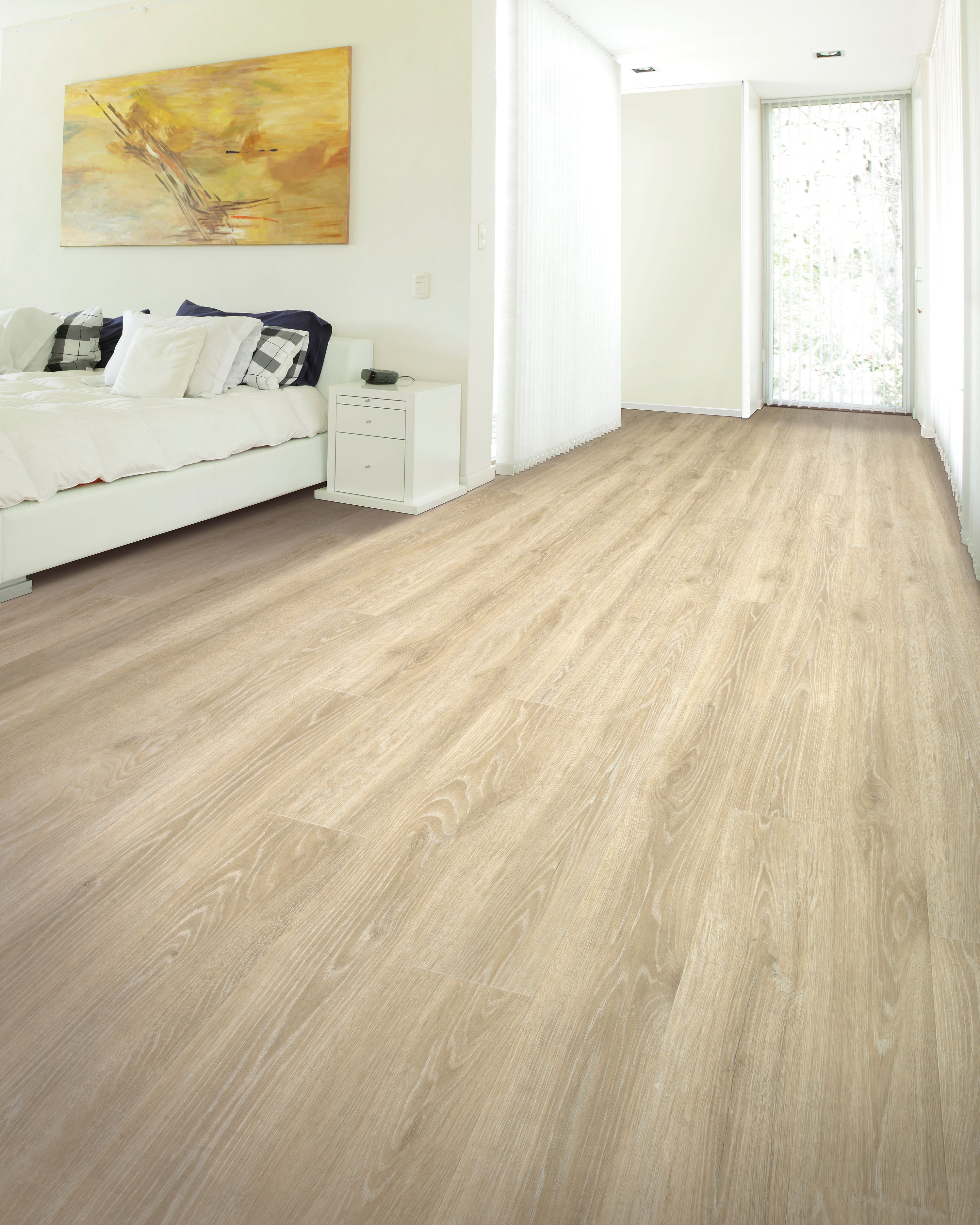 Antique Craft, Soft Chamois Oak, Laminated Wood | Mohawk Flooring