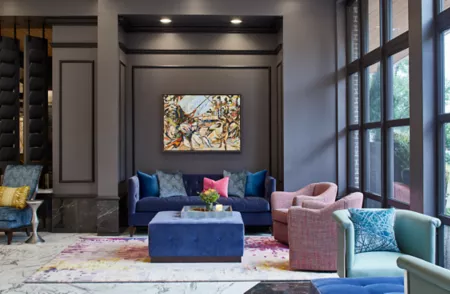 Edwin Hotel Case Study - Custom Area Rug
