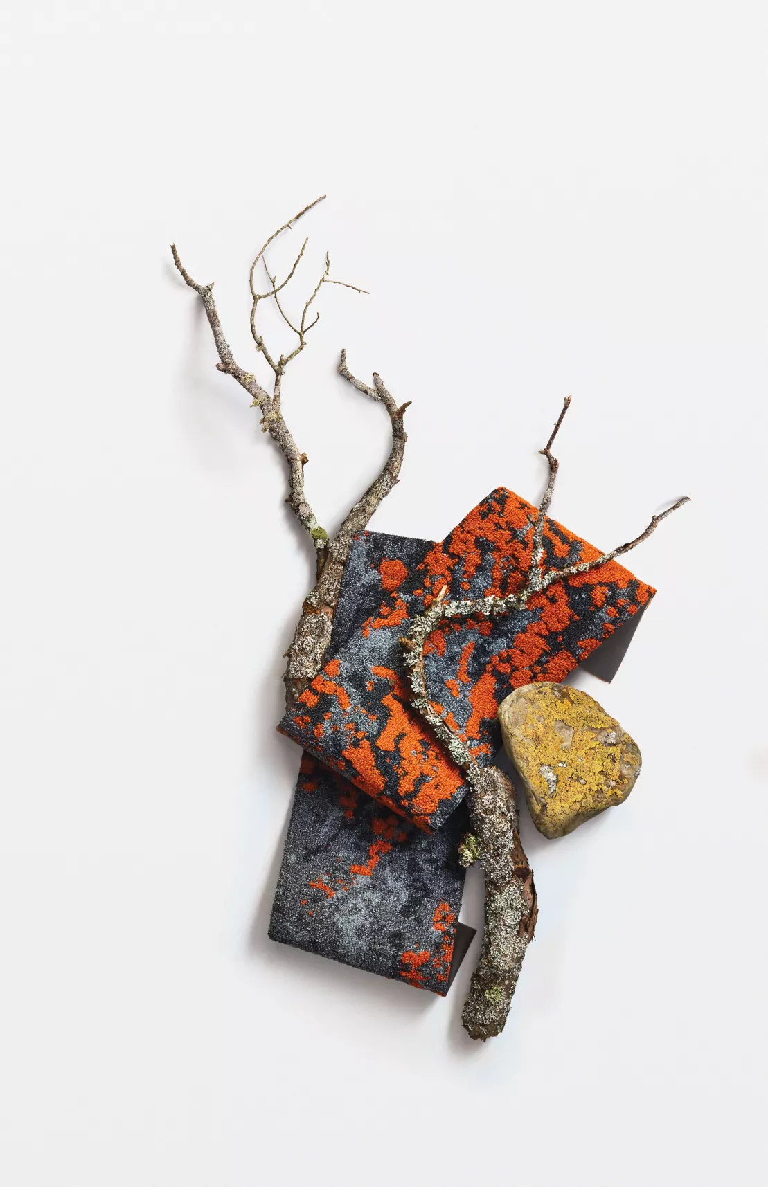 Lichen - Orange - Carpet Tile