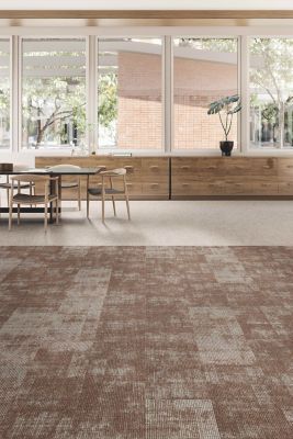 Warm Sourcewell Palette| Optic Reset Collection | Fresco Light (GT450) - Carpet Tile