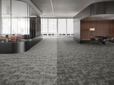 Field of View Light - Undertone Light 988; Field of View Dark - Undertone Dark 988 - Carpet Tile
