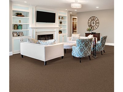Room Scene of Exquisite Shades - Carpet by Mohawk Flooring