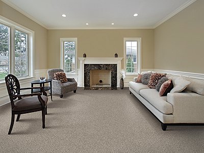 Room Scene of Subtle Influence II - Carpet by Mohawk Flooring