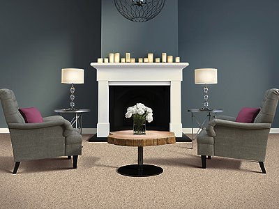 Room Scene of Serene Harmony - Carpet by Mohawk Flooring