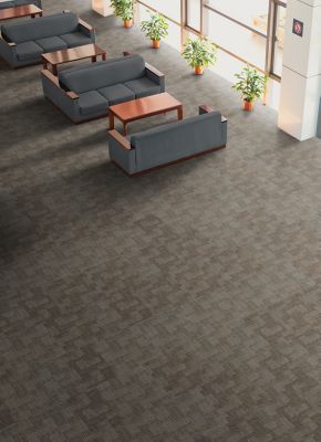 Aladdin Commercial Surface Stitch Carpet Tile Lava 24 x 24 Premium (96 sq  ft/ctn)