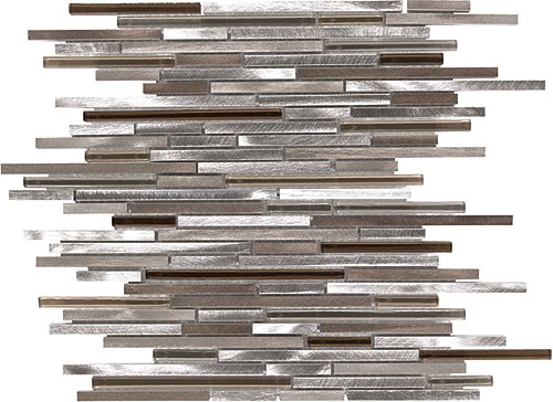 Arbor Metals  Mosaics  3/8 Xrand  10 Per Case in 16536 Pwtr 5/8 X5/8 - Tile by Mohawk Flooring