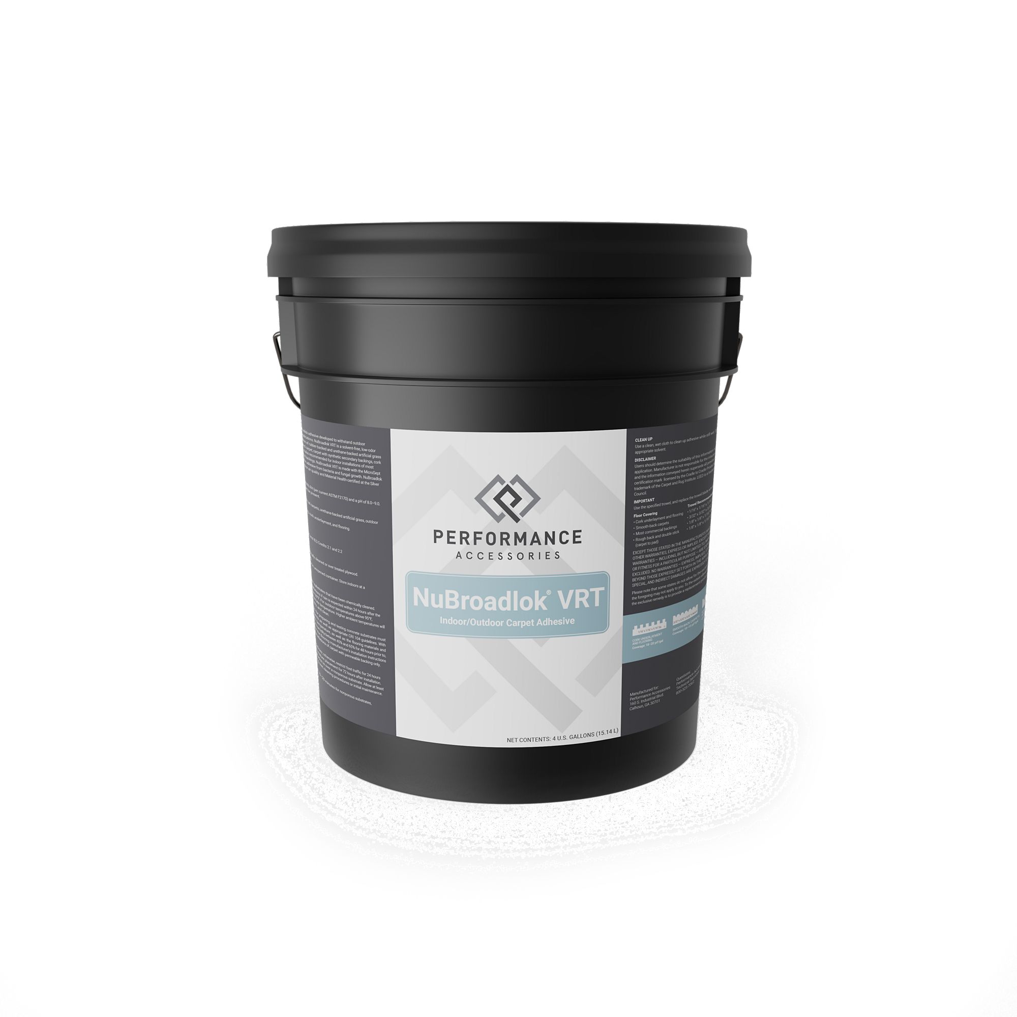 Style: NuBroadlok VRT(B0030) | Color: 1 (4 Gallon Pail)(1