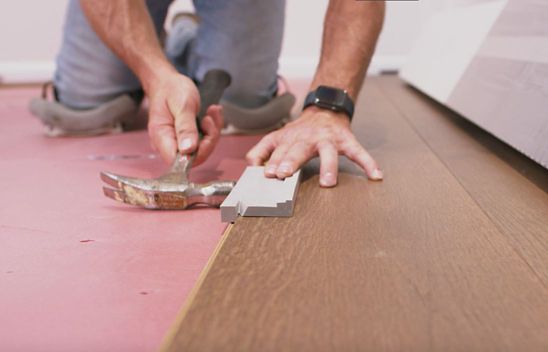 <h2>Learn how to DIY install engineered hardwood flooring.</h2>