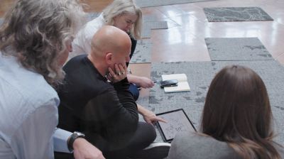 Pictured: Dr. Richard Taylor (left), Jackie Dettmar (top), Martin Lesjak (center), and Anastasija Lesjak (right)