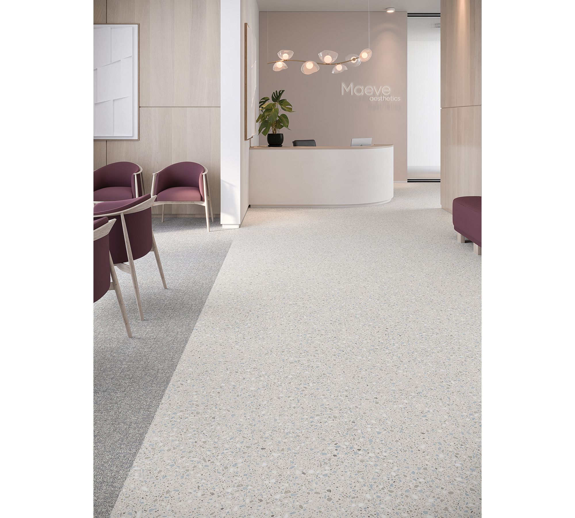 Style: Terrazzo 5.0(C2127) | Color: Calcite(725) | Mohawk Group