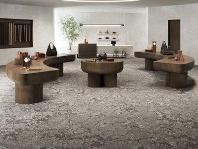 Assembled Threads - Contour Drift - Carpet Tile
