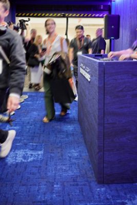 Turf Elevator Installation - Design Days 2025 - Chromatic Cadence