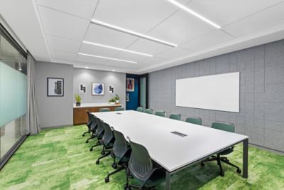 The Trade Desk - Chromatic Cadence | 656 Being Green - Carpet Tile