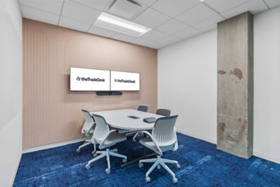 The Trade Desk - Chromatic Cadence | 584 Kind of Blue - Carpet Tile