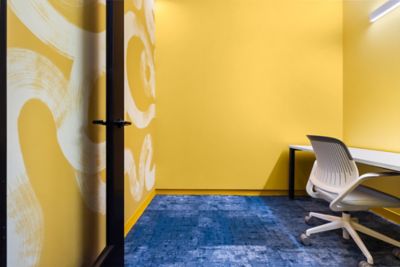 The Trade Desk - Chromatic Cadence | 584 Kind of Blue - Carpet Tile