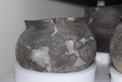 Celebrated Heritage II Carpet Collection - Ceramic Jar, Ancestral Pueblo, 1050-1300 A.D.