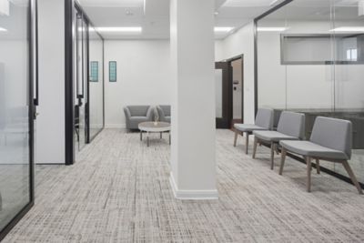 City Hall at Signal Hill - Carpet Tile - Wild Horizons in colorway 739 Wiregrass