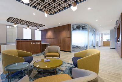 Colliers Regina - Carpet Tile - Social Canvas | Uplifting Others and Space for All