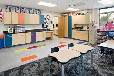 Gothenburg Public Schools - Proficient Carpet Tile - Matuto Plus Stone LVT