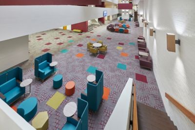 Meharry Medical College - Pop Icon & Color Beat - Carpet Tile