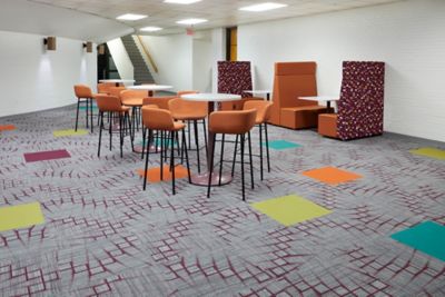 Meharry Medical College - Pop Icon & Color Beat - Carpet Tile