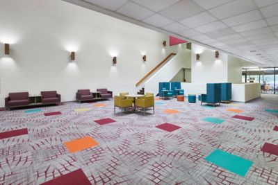 Meharry Medical College - Pop Icon & Color - Carpet Tile