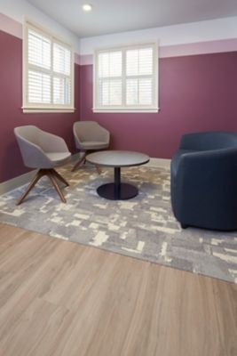 Pattern of Time - Sun Amber 928 - Commercial LVT, Breaking Boundaries - True Self 729 - Carpet Tile