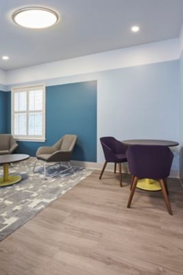 Pattern of Time - Sun Amber 928 - Commercial LVT, Breaking Boundaries - True Self 729 - Carpet Tile