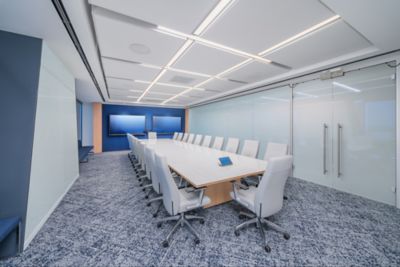 Securiport - Biotope, 555 Indigo Milk Cap - Carpet Tile