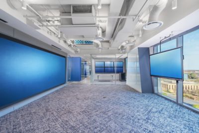 Securiport - Biotope, Indigo Milk Cap 555 - Carpet Tile