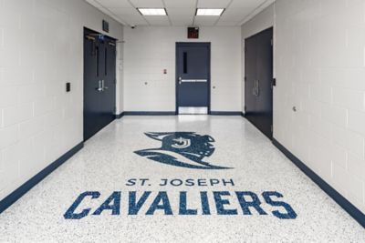 St. Joseph School - Creative Terrain - Homogeneous Resilient Tile