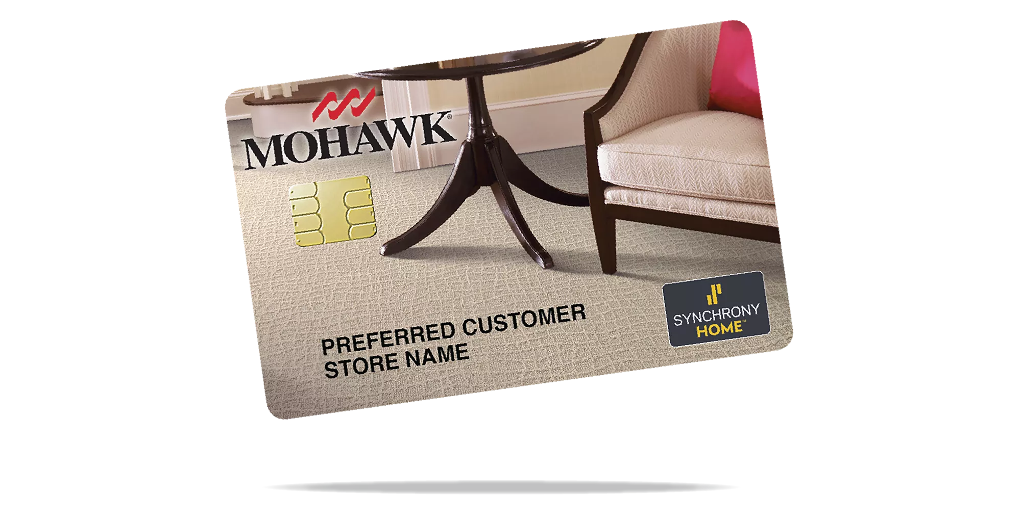 mohawk credit card example
