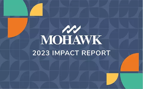 Mohawk 2023 Impact Report logo