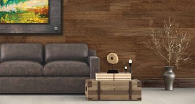 how to install wood flooring on walls