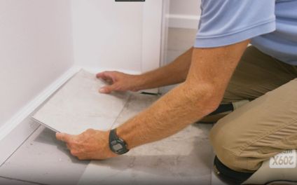 <h2>Learn how to DIY install rigid luxury vinyl tile flooring.</h2>