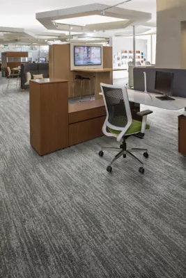 Sketch Effect - Framed Structure - Carpet Tile