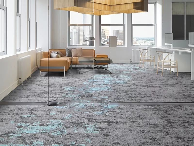 Lichen - Micro Bloom - Macro Bloom - Carpet Tile