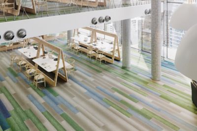 Green GSA Palette| Hot & Heavy Collection | Lineate - LVT