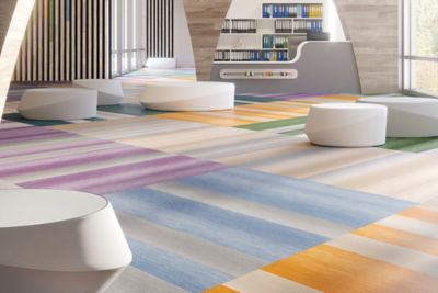 Hot and Heavy - Lineate - Barred 232, Stripe 444, Lines 656, Variegated 646, Strake 565, Figured 948, Parallel 741 - LVT