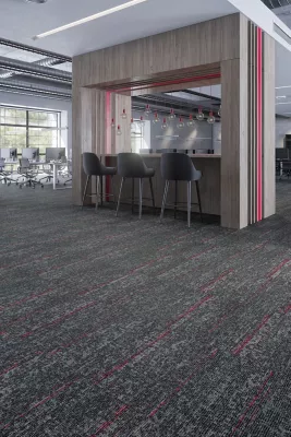 Learn and Live - Side Stripe - Carpet Tile