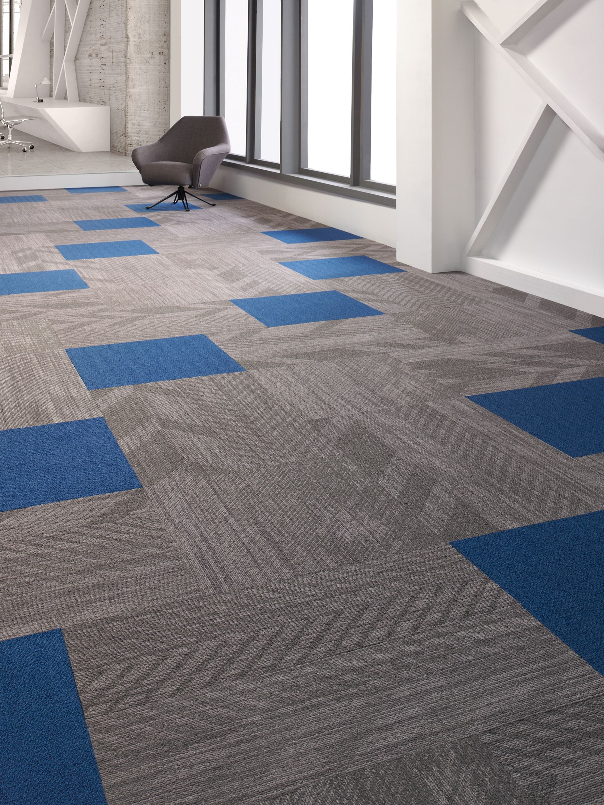 Carpet Tile Colorbeat Tile National Blue Mohawk Group