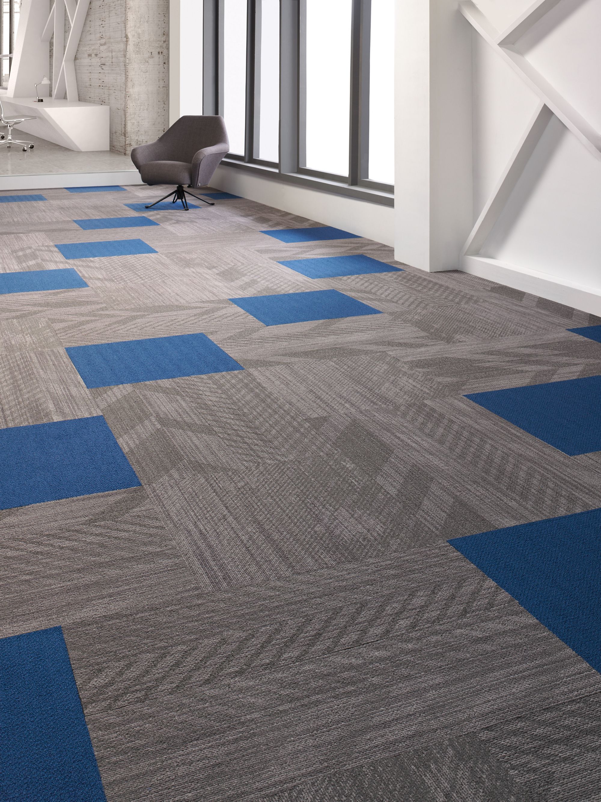 Carpet Tile Colorbeat Tile National Blue Mohawk Group
