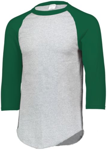 green and white baseball jersey