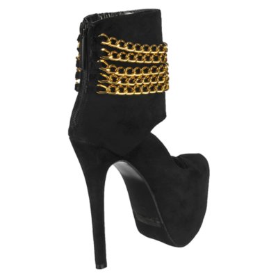 Women's Platform Dress Shoe Salome-18 Black | Shiekh Shoes